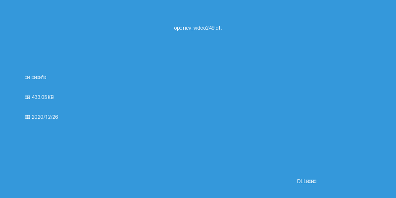opencv_video249.dll